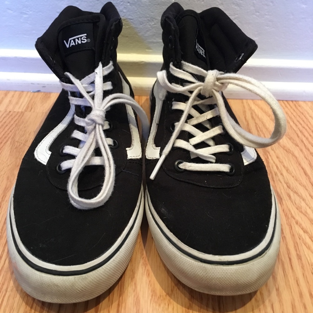 Black High Top Vans